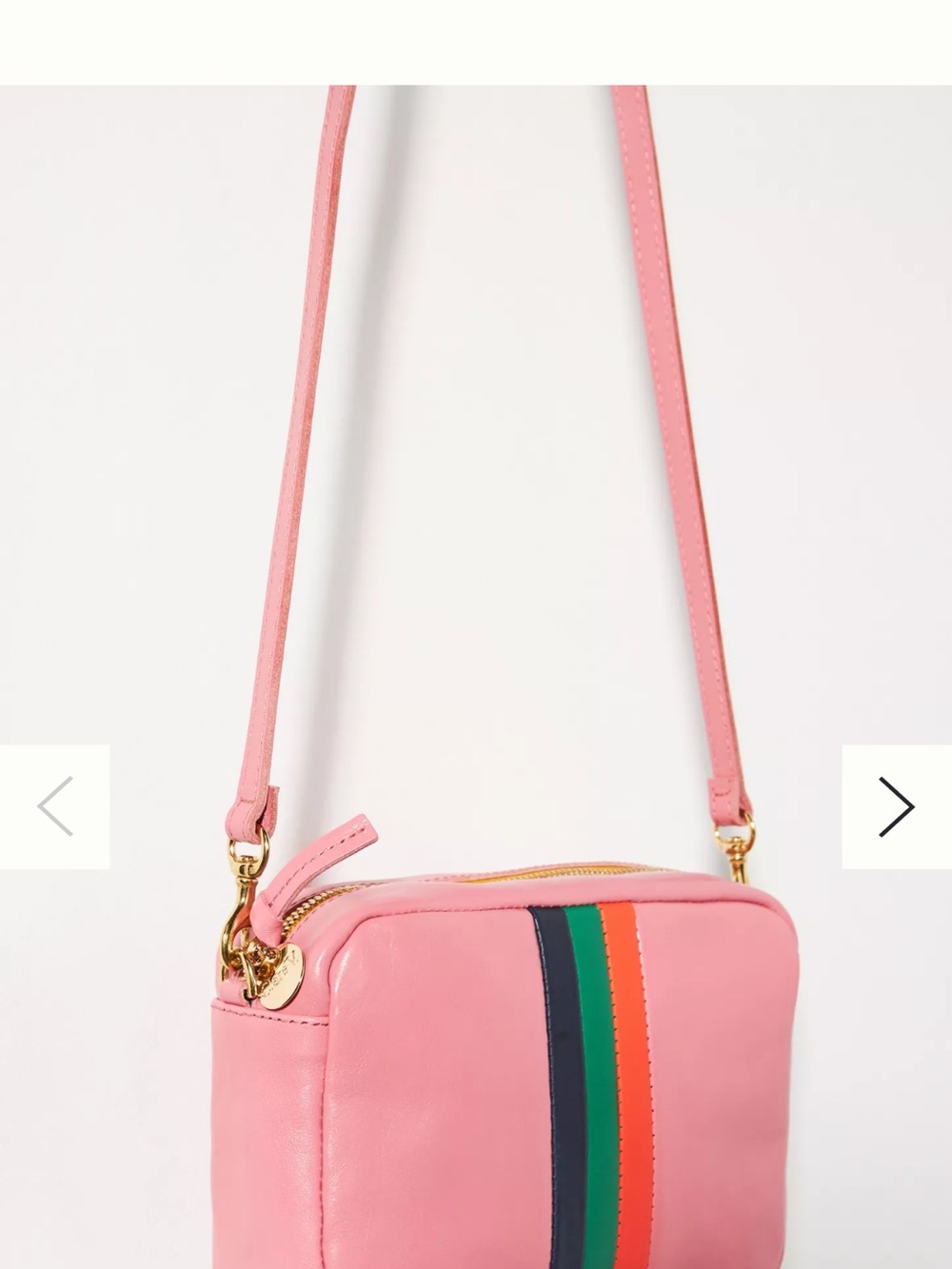 Clare V. Lollipop Midi Sac Leather Crossbody Bag - Picture 2 of 7